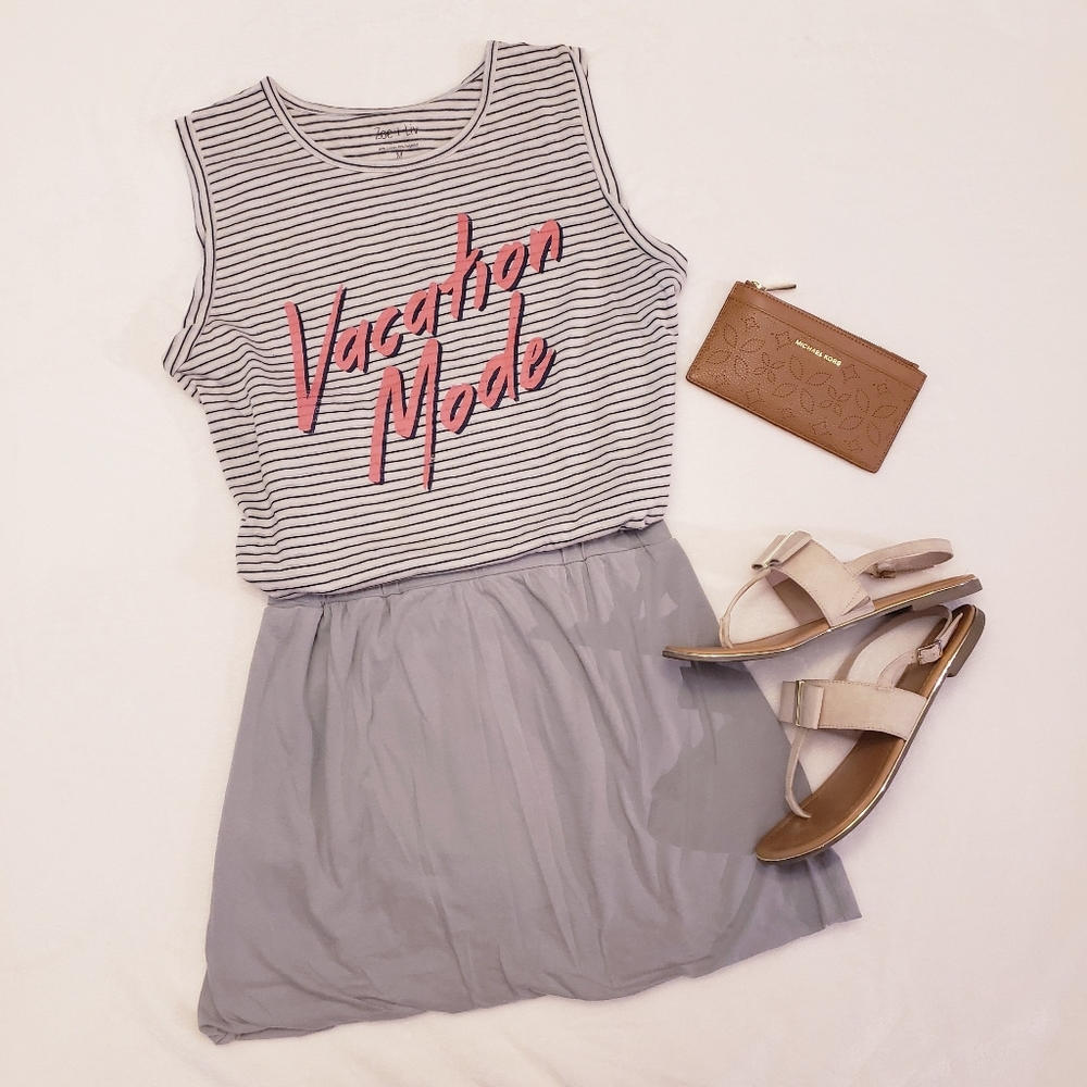 Zoe + Liv Tank in VACATION MODE